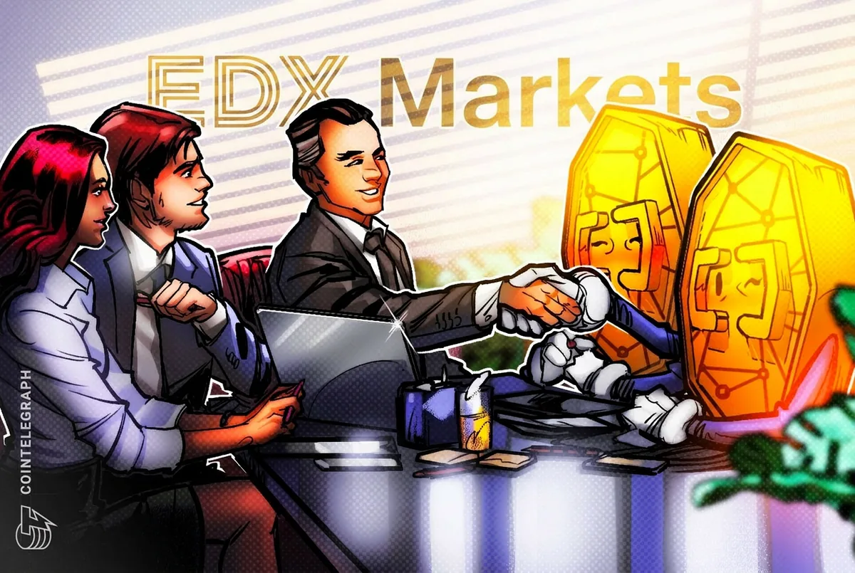 Institutional Crypto Exchange EDX Secures $76M From SBI Holdings