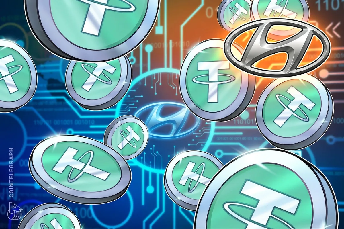 Hyundai Completes USDT Treasury Settlement Pilot Between US and Mexico