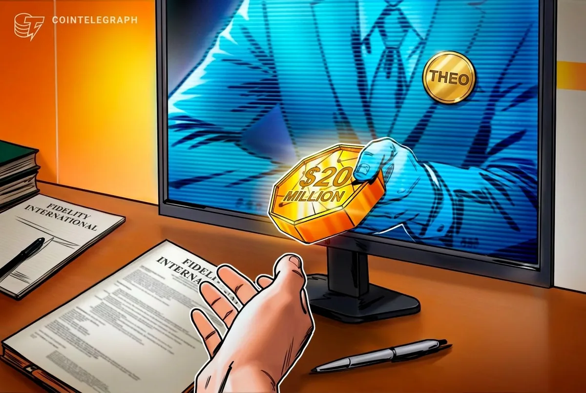 Theo Invests $20 Million in Fidelity International’s Tokenized Liquidity Fund
