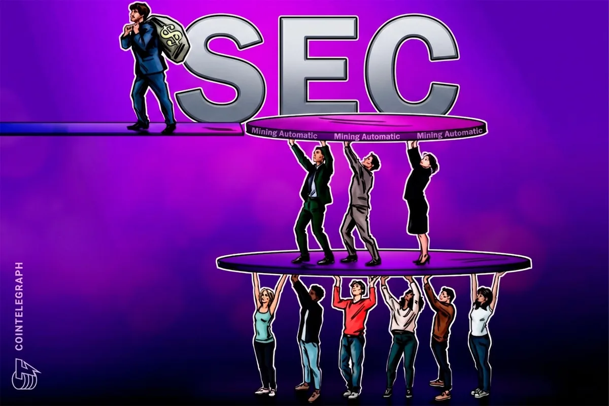La SEC demanda a Mining Automatic y a su fundador por un presunto esquema de minería cripto de 22 millones de dólares